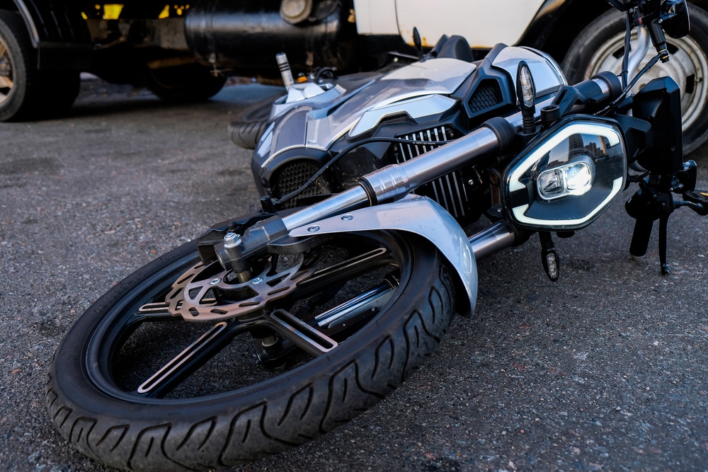¿Cuáles son las lesiones más comunes en los accidentes de motocicleta?