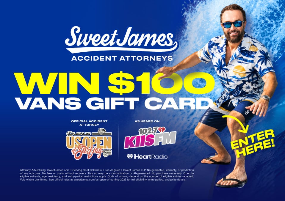 Sweet James - imagen promocional del US Open of Surfing 2026